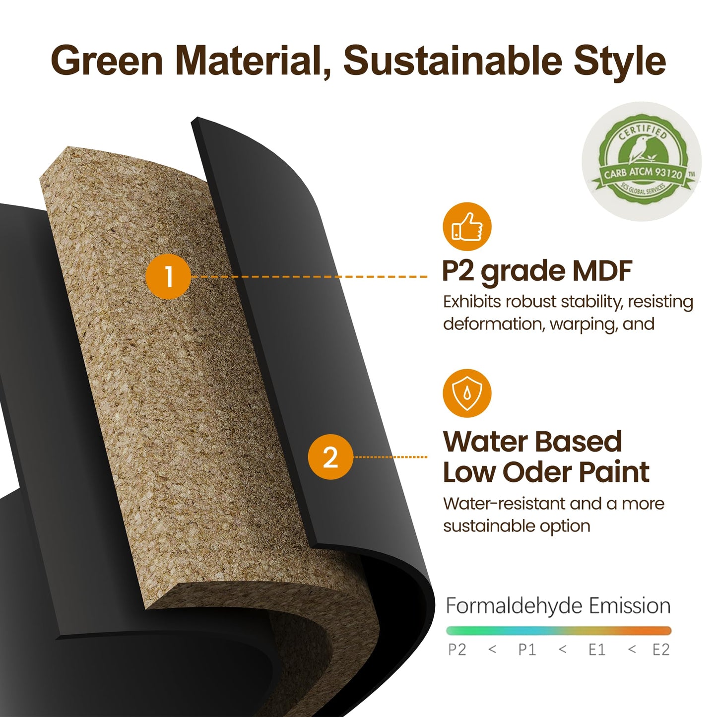 58" Mid-Century Modern Sideboard Buffet Cabinet with Storage and Solid Wood Legs, 4-Door Credenza for Entryway, Kitchen, or Living Room, Satin White