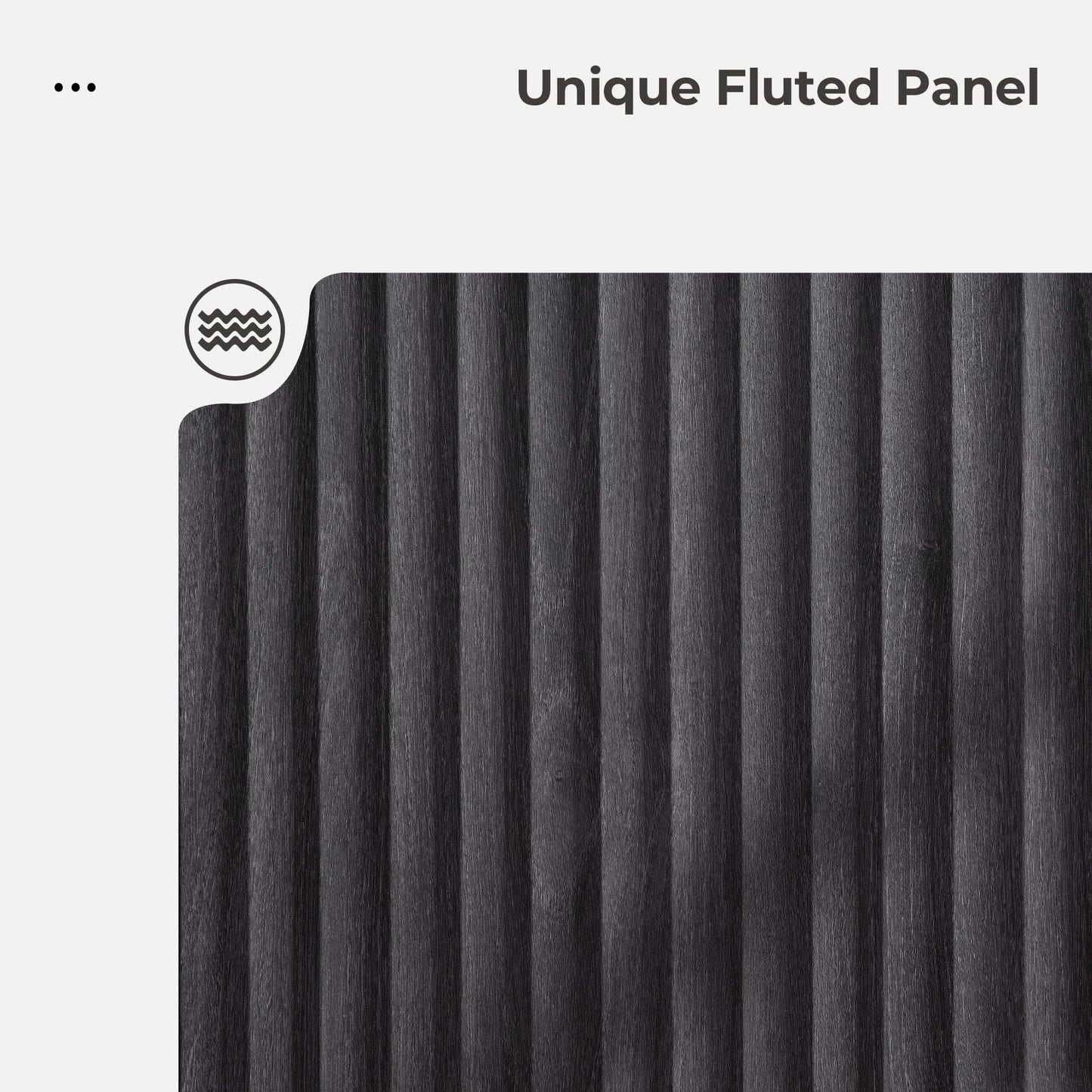 SICOTAS 66.3" Modern Fluted Buffet Cabinet with Storage, Accent Sideboard with 4 Doors, Wide Credenza Buffet Table Media Console Cabinet for Entryway, Living Room, Kitchen, Dining Room, or Hallway